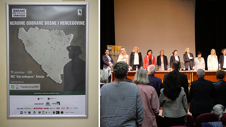 Sanela Prašović Gadžo sudionica okruglog stola “Heroine odbrane Bosne i Hercegovine”