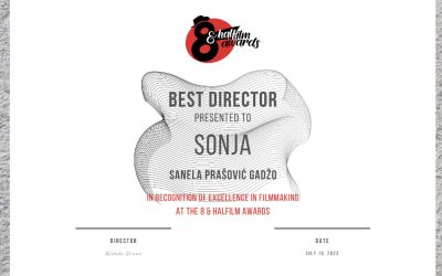 Dokumentarni film SONJA, redateljice Sanele Prašović Gadžo, u julu 2023. godine dobio je dvije nagrade na 8 & HalFilm Awards Festivalu u Rimu, Italija.